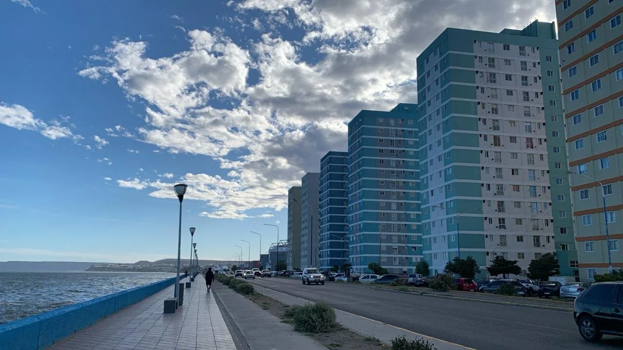 Fin de semana con neblinas y viento norte en Comodoro y Rada Tilly