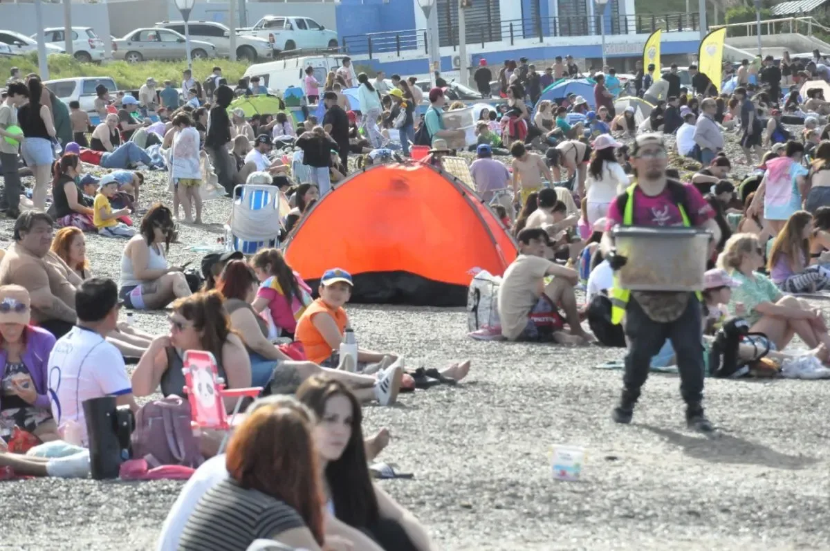 Comodoro registró 31,6 °C y fue la ciudad más calurosa del país