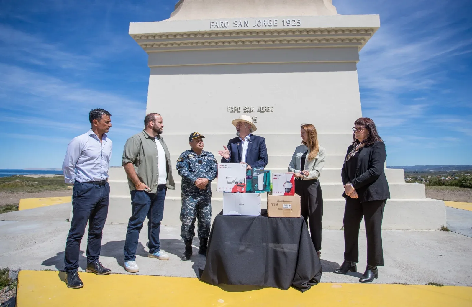 Instalan videovigilancia en el Faro San Jorge para frenar el vandalismo