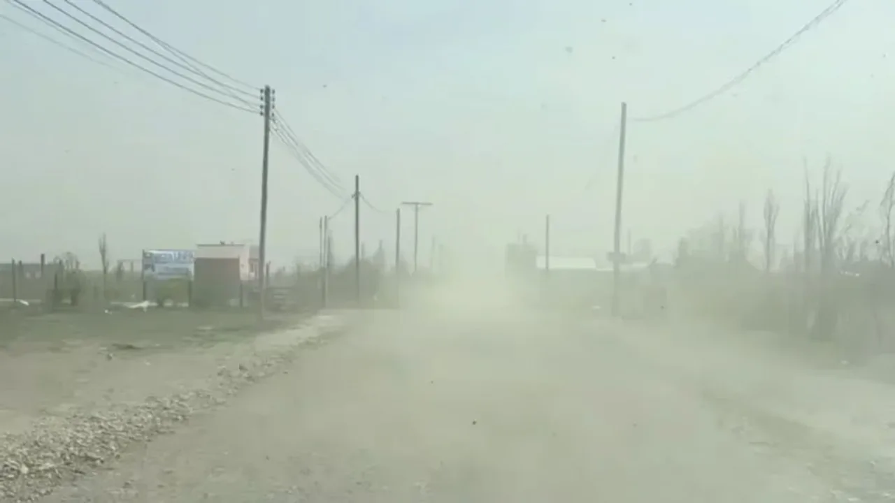 Alerta amarilla por viento en la costa de Chubut, sin Comodoro entre las zonas alcanzadas