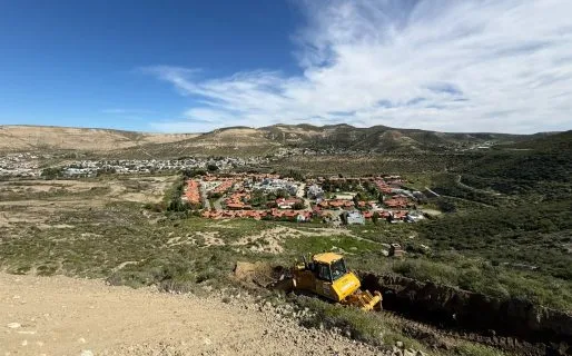 Aterrazamiento en Cerro Hermitte: avanza la segunda etapa en Médanos