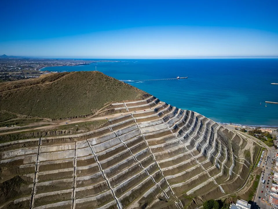 Las lluvias de fines de septiembre y octubre tiñeron de verde los alrededores del Chenque