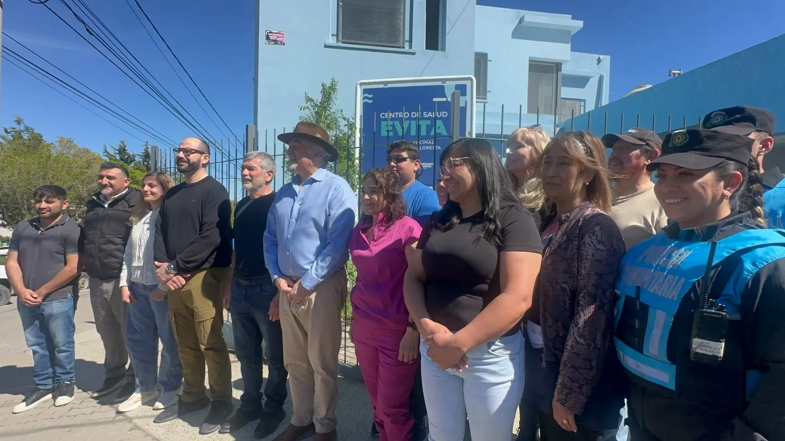 Macharashvili inauguró el CAPS Evita y reconoció demoras en la obra