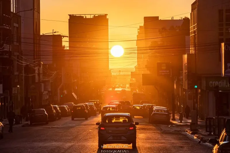 Comodoro espera una jornada cálida y ventosa, con ráfagas de hasta 78 km/h