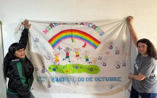 El merendero Arcoíris del barrio 30 de Octubre pidió donaciones para retomar la merienda