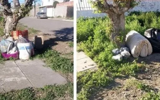 Vecinal de Don Bosco alerta por basura acumulada en Sobral y Base Irízar