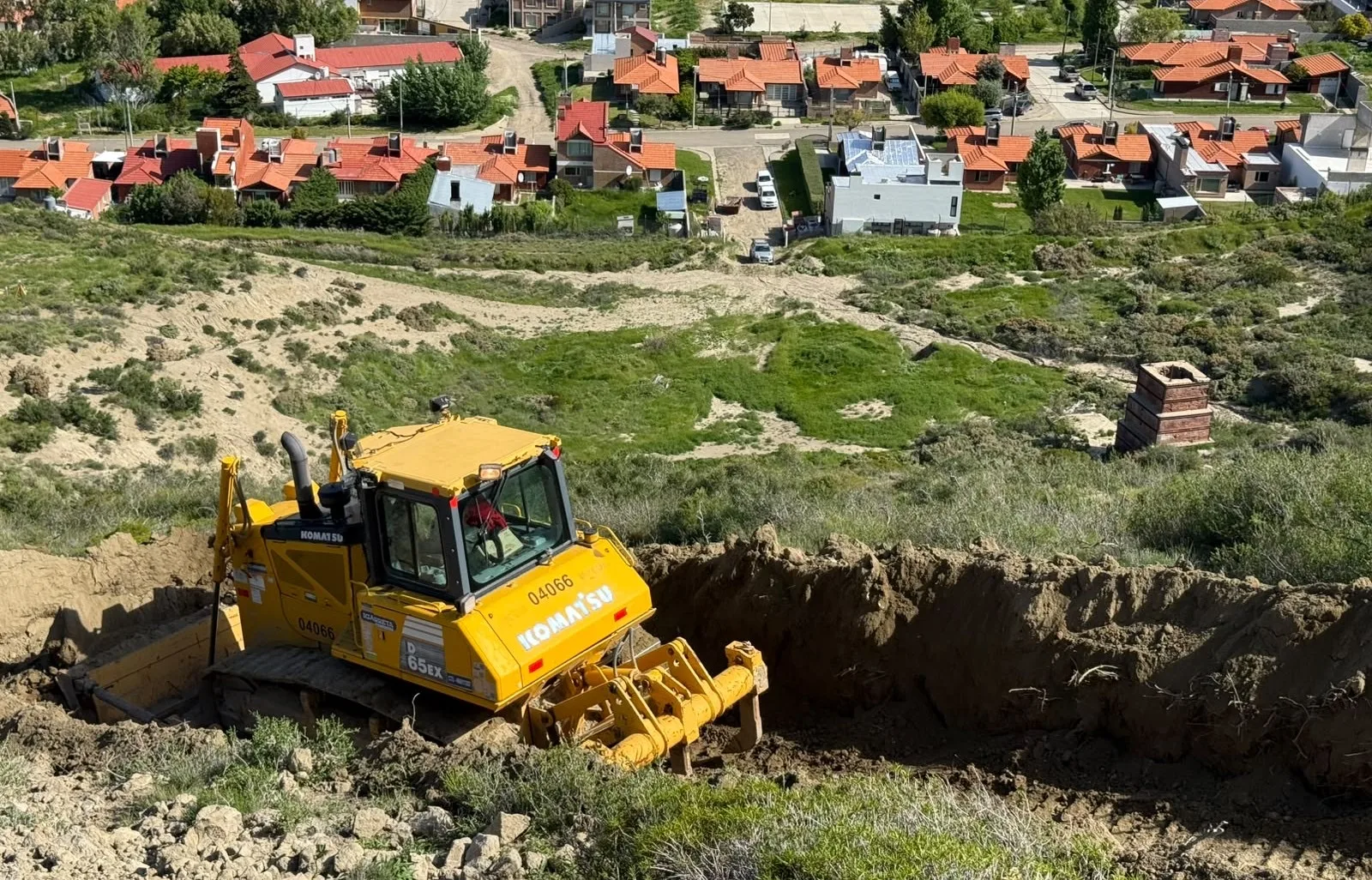 Aterrazamiento en Cerro Hermitte: avanza la segunda etapa en Médanos