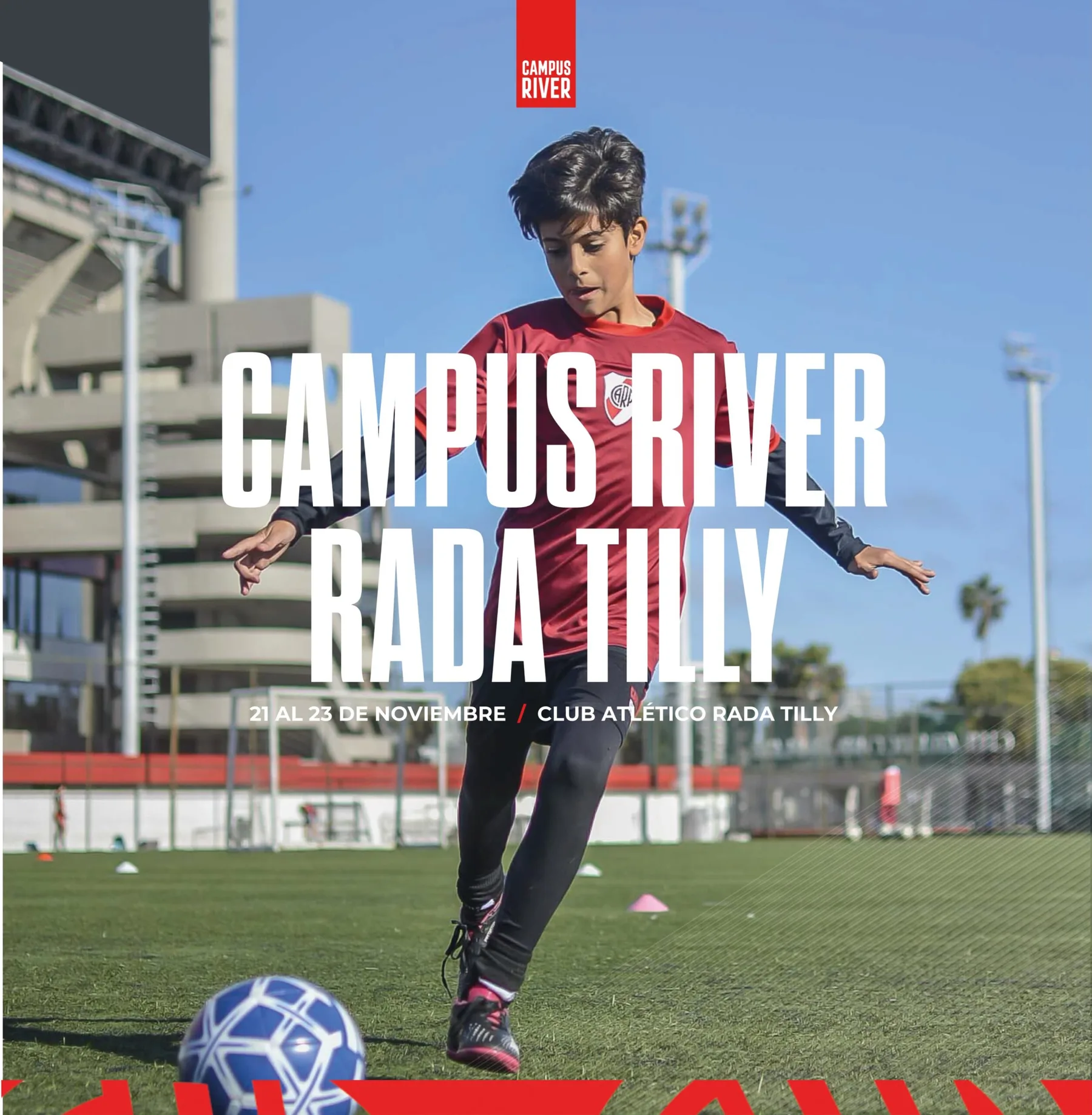 Rada Tilly albergará el primer campus de River en la Patagonia